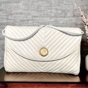 Fellini White Leather Purse | Women’s Bag